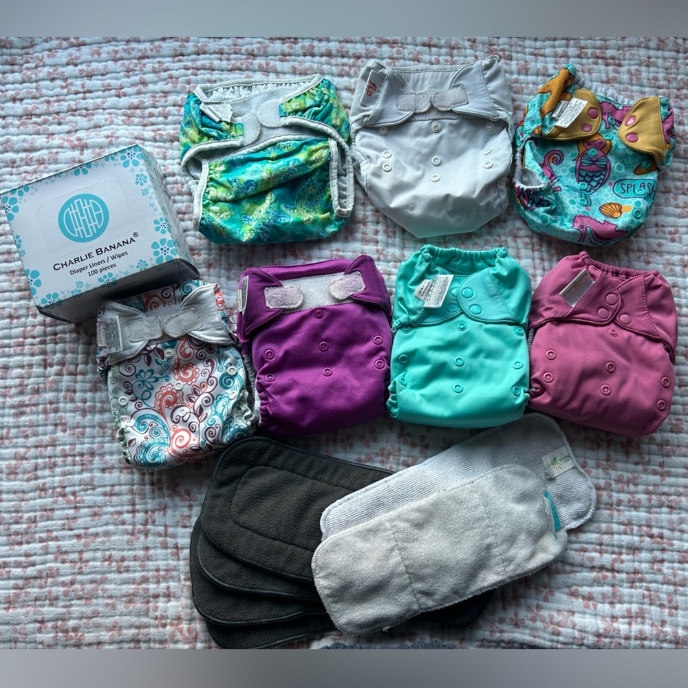 Used Cloth Diapering Bundle